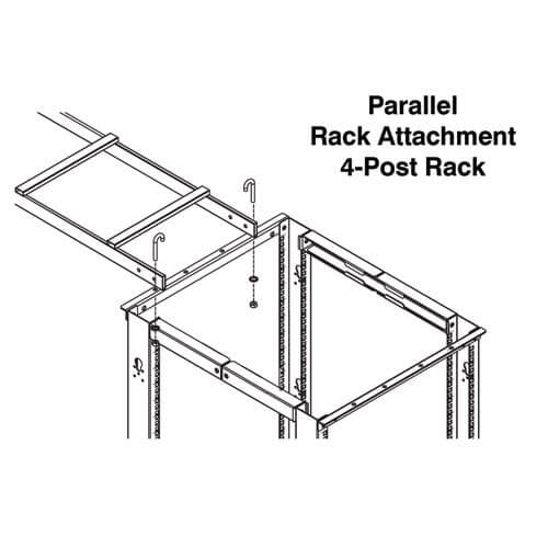 Tripp Lite SRLADDERATTACH SmartRack Hardware Kit - Connects SRCABLELADDER to a wall or Open Frame Rack