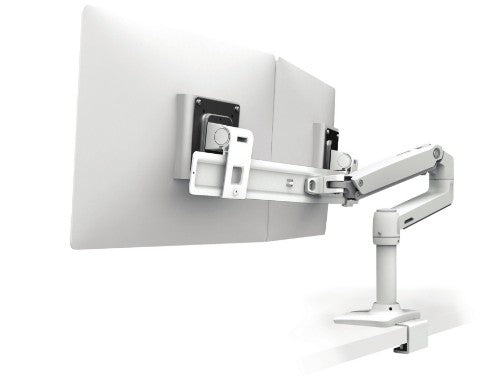 Ergotron LX Series Dual Direct Arm, Low-Profile Top Mount C-Clamp
