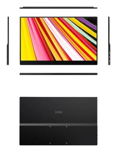 Urban Factory DUPLEE: 15.6" Portable External Monitor USB-C & HDMI 1080P