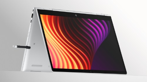 HP EliteBook 8 Flip G2i Next Gen AI Copilot+ PC Intel Core Ultra 5 325 Laptop 33.8 cm (13.3") Touchscreen WUXGA 32 GB LPDDR5x-SDRAM 512 GB SSD Wi-Fi 7 (802.11be) Windows 11 Pro Silver