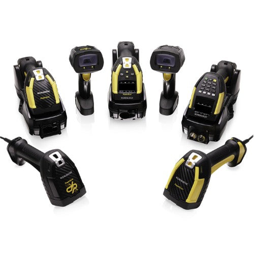 Datalogic PBT9600-DPXRBK10EU barcode reader Handheld bar code reader 1D/2D Black, Yellow