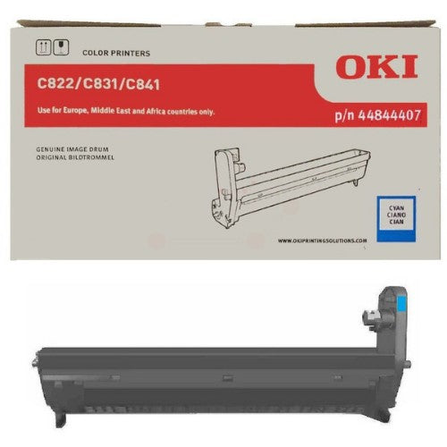 OKI 44844407 Drum kit cyan, 30K pages ISO/IEC 19752 for OKI C 822/841