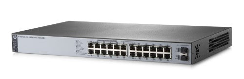 HPE 1820-24G-PoE+ (185W) Managed L2 Gigabit Ethernet (10/100/1000) Power over Ethernet (PoE) 1U Grey