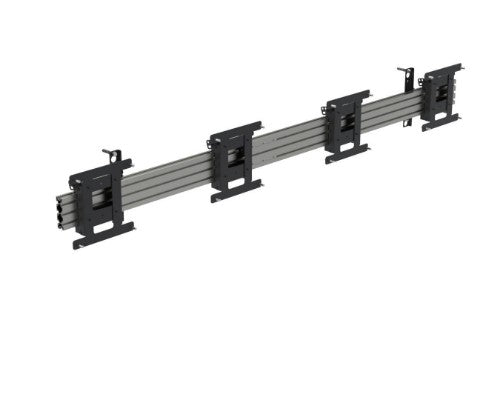 Ergonomic Solutions SpacePole Digital Signage Menu board mount, with tilt, for 4 screens (portrait) up to 43" (VESA 100 and 200)