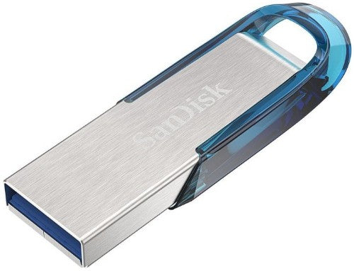 SanDisk Ultra Flair USB flash drive 32 GB USB Type-A 3.2 Gen 1 (3.1 Gen 1) Blue, Silver