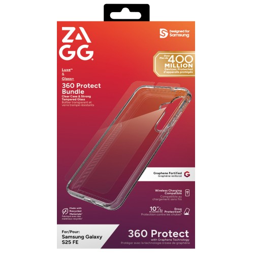 ZAGG Luxe & Glass 360 Bundle For Galaxy S25 FE