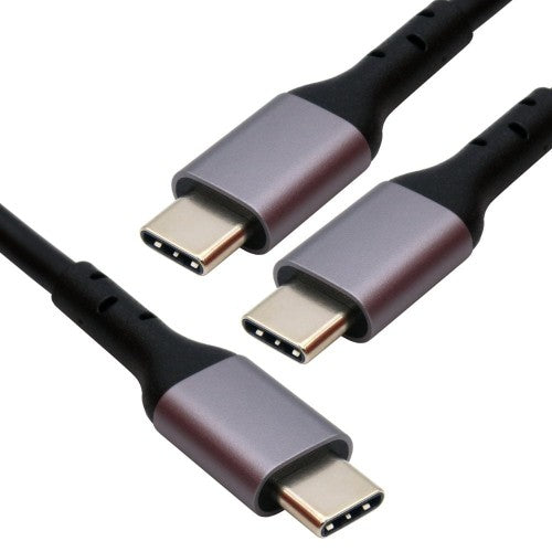 Cables Direct 1.8M 1XUSB-C M 2XUSB-C M 140W - BLK