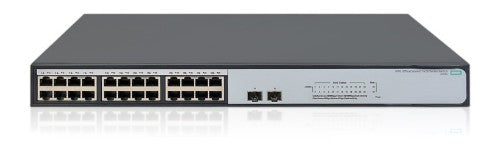 HPE OfficeConnect 1420 24G 2SFP+ Unmanaged L2 Gigabit Ethernet (10/100/1000) 1U Grey