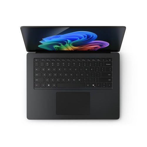 Microsoft Surface Laptop 7 Copilot+ PC Qualcomm Snapdragon 38.1 cm (15") Touchscreen 16 GB LPDDR5x-SDRAM 512 GB SSD Wi-Fi 7 (802.11be) Windows 11 Pro Black