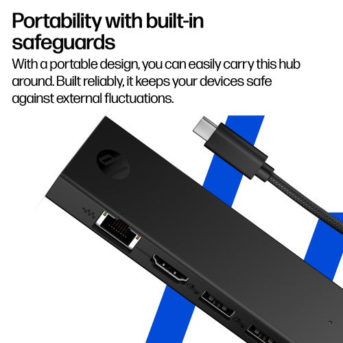 HP Portable USB-C 4K HDMI Hub