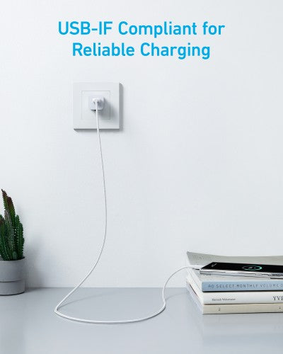 Anker 322 USB cable 1.8 m USB A USB C 0.48 Gbit/s White
