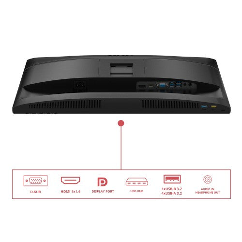 AOC 24E4U computer monitor 60.5 cm (23.8") 1920 x 1080 pixels Full HD LED Black