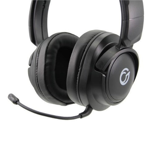 connektgear HP534 Wireless Headset with Detachable Mic and USB A/C Combo Reciever - Black