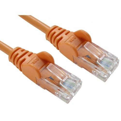 Cables Direct 2m Economy 10/100 Networking Cable - Orange