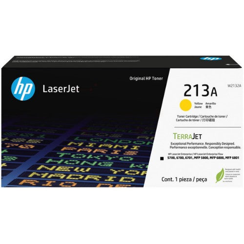 HP W2132A/213A Toner cartridge yellow, 3K pages ISO/IEC 19798 for HP CLJ 5800/6700/6701/6800