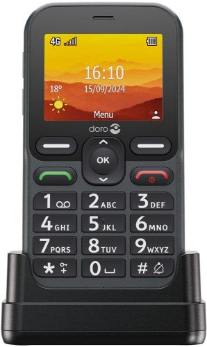 Doro Leva L10 6.1 cm (2.4") 118.9 g Graphite Senior phone