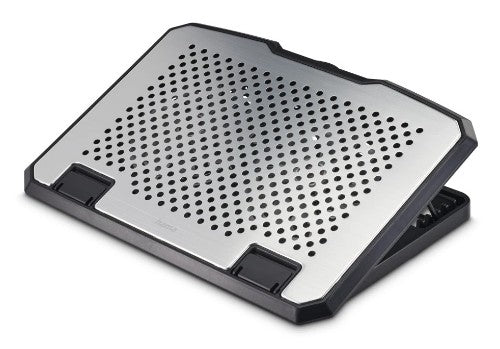Hama Aluminium laptop cooling pad 39.6 cm (15.6") Black