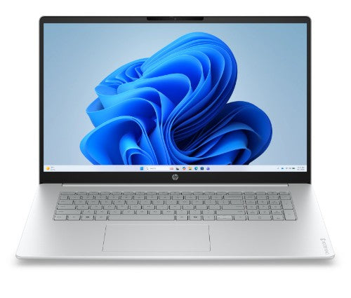 HP OmniBook 3 Laptop 17-dk0006nax Intel Core 3 100U 43.9 cm (17.3") HD+ 8 GB DDR5-SDRAM 512 GB SSD Wi-Fi 6 (802.11ax) Windows 11 Home Grey, Silver