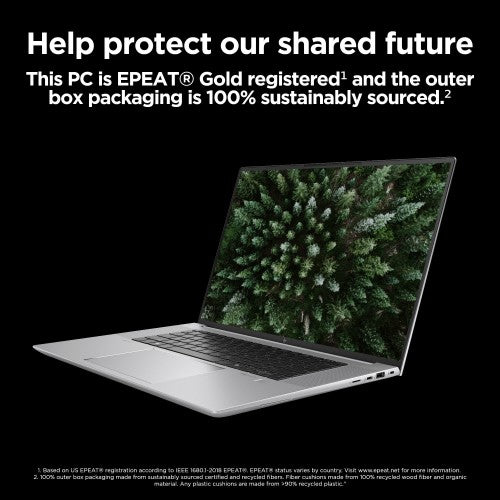 HP ZBook Studio G11 Intel Core Ultra 7 155H Mobile workstation 40.6 cm (16") WQUXGA 32 GB DDR5-SDRAM 1 TB SSD NVIDIA GeForce RTX 4070 Wi-Fi 7 (802.11be) Windows 11 Pro AI Workstation, AI PC Grey