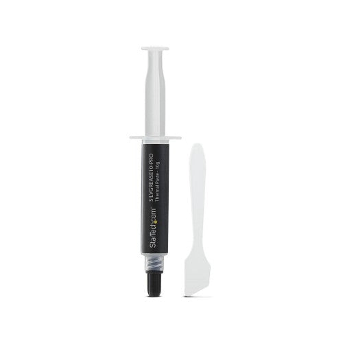 StarTech.com High-Performance Silicone Thermal Paste, 14.5W/m•K Conductivity, Grease Compound for CPUs, GPUs, and ICs, Improves Heat Dissipation in Computers