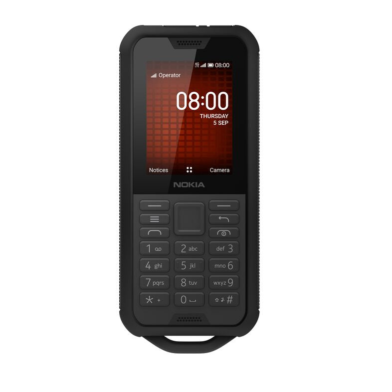 800 Tough 2.4 Inch 4G UK SIM-Free Feature Phone with Google Assistant (Single-SIM) – Black