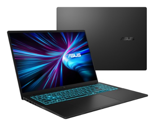 ASUS V16 V3607VH-RP013W Intel Core 7 240H Laptop 40.6 cm (16") WUXGA 16 GB DDR5-SDRAM 1 TB SSD NVIDIA® GeForce RTX™ 5050 Wi-Fi 6 (802.11ax) Windows 11 Home Black