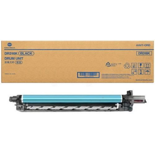 Konica Minolta AAV70RD/DR-316K Drum kit black, 170K pages for KM bizhub C 250 i/300 i