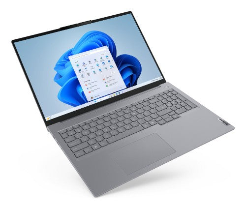 Lenovo ThinkBook 16 G8 IAL Intel Core Ultra 5 225U Laptop 40.6 cm (16") WUXGA 16 GB DDR5-SDRAM 256 GB SSD Wi-Fi 6E (802.11ax) Windows 11 Pro English Grey