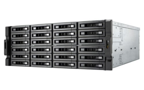 QNAP TS-h2483XU-RP NAS Rack (4U) Ethernet LAN Black E-2236