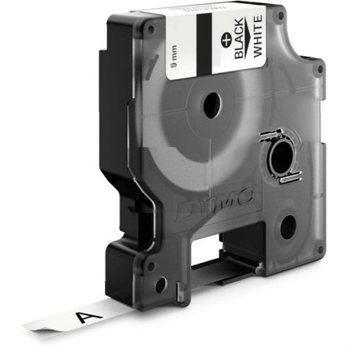 Dymo 18482/S0718240 Ribbon Polyester black on white 9mm x 5,5m for Dymo Rhino 6-12mm/19mm/24mm