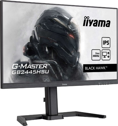 iiyama G-MASTER GB2445HSU-B2 computer monitor 60.5 cm (23.8") 1920 x 1080 pixels Full HD LED Black