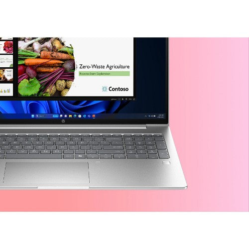 HP ProBook 4 G1i 16 inch Notebook AI PC Wolf Pro Security Edition Intel Core Ultra 7 255H Laptop 40.6 cm (16") WUXGA 32 GB DDR5-SDRAM 1 TB SSD Wi-Fi 7 (802.11be) Windows 11 Pro Silver