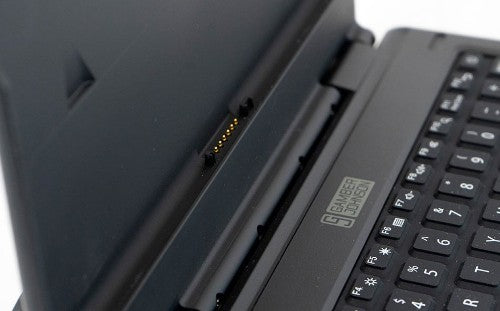 Gamber-Johnson 7160-1789-01 mobile device keyboard QWERTY UK English Pogo Pin Black