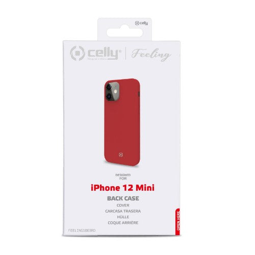 Celly Feeling mobile phone case 13.7 cm (5.4") Cover Red