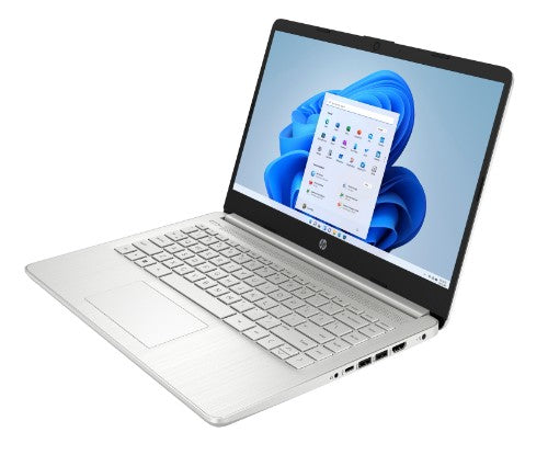 HP 14s-dq5018na Intel® Core™ i5 i5-1235U Laptop 35.6 cm (14") Full HD 16 GB DDR4-SDRAM 512 GB SSD Wi-Fi 5 (802.11ac) Windows 11 Home Silver