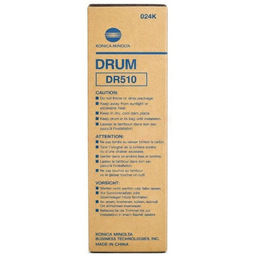 Konica Minolta 024K/DR-510 Drum kit, 250K pages for KM bizhub 360