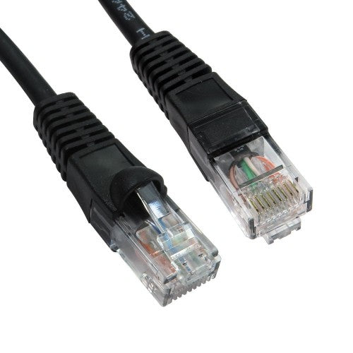 Cables Direct B6LZ-610K networking cable Black 10 m Cat6 U/UTP (UTP)