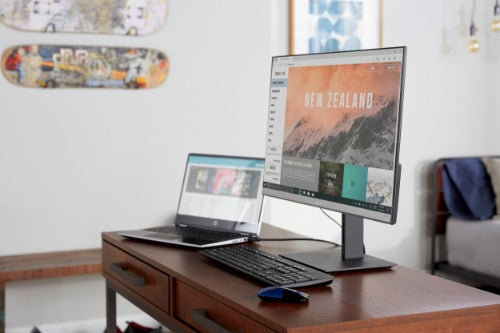 HP 27f computer monitor 68.6 cm (27") 1920 x 1080 pixels Full HD LED Black, Silver