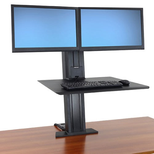 Ergotron WorkFit SR 61 cm (24") Desk Black