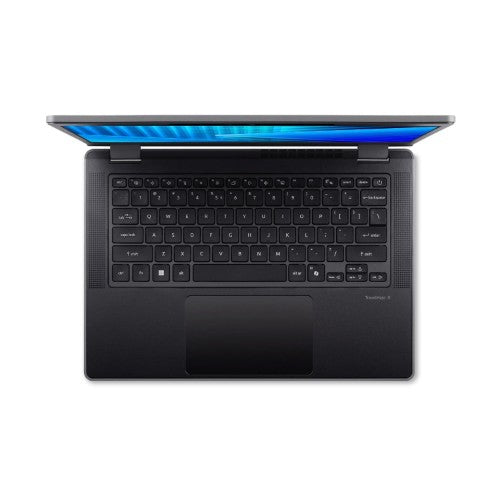 Acer TravelMate B5 14 TMB514-31-G2-TCO - 180-degree hinge design - Intel N-series - N355 / up to 3.9 GHz - Win 11 Pro Education - Intel Graphics - 8 GB RAM - 128 GB SSD UFS - 14" IPS 1920 x 1080 (Full HD) - Wi-Fi 6E, Bluetooth - shale black - kbd: UK