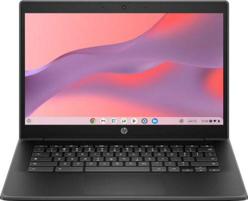 HP Chromebook Fortis G1i Intel® N N250 35.6 cm (14") HD 8 GB LPDDR5x-SDRAM 128 GB UFS Wi-Fi 6E (802.11ax) ChromeOS Black