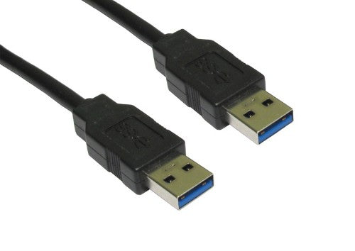 Cables Direct USB 3.0 A 2m USB cable USB 3.2 Gen 1 (3.1 Gen 1) USB A Black