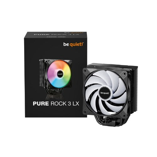 be quiet! Pure Rock 3 LX Processor Air cooler 12 cm Black 1 pc(s)