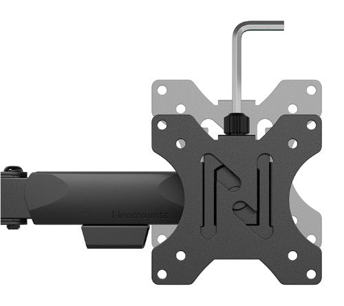 Neomounts DS60-600BL3 Monitor arm 10-27" - Quick-fix - 180°-stop