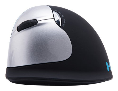 R-Go Tools Ergonomic mouse R-Go HE Break with break software, large (hand size ≥ 185 mm), left-handed, Bluetooth, black