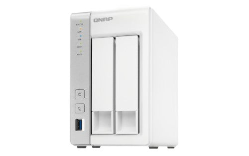 QNAP TS-231P2 NAS Tower Annapurna Labs AL314 4 GB DDR3 QNAP Turbo System White