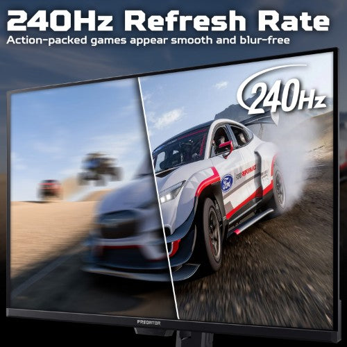 Acer X Predator X32X5 - 31.5", Ultra HD (3840x2160), QD-OLED, 240Hz, 0.01ms (PRT), 0.03ms (GTG), HDR500 TrueBlack, FreeSync Premium Pro, Gaming Monitor