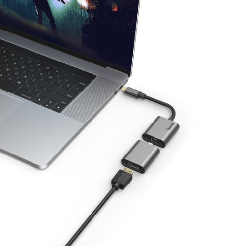 Hama 00200306 USB graphics adapter 4096 x 2160 pixels Grey