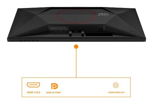 AOC G4 Q27G42ZE computer monitor 68.6 cm (27") 2560 x 1440 pixels Quad HD LCD Black, Red