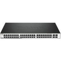 D-Link 52-Port Gigabit Smart Managed Switch including 4 x 100/1000Mbps Combo Ports